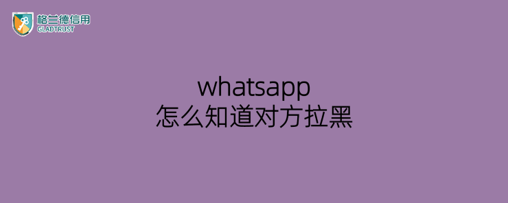 WhatsApp怎麼知道被人拉黑了？