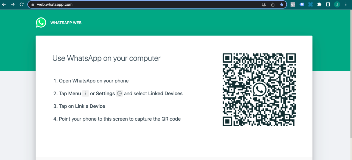 如何下載WhatsApp網頁版？