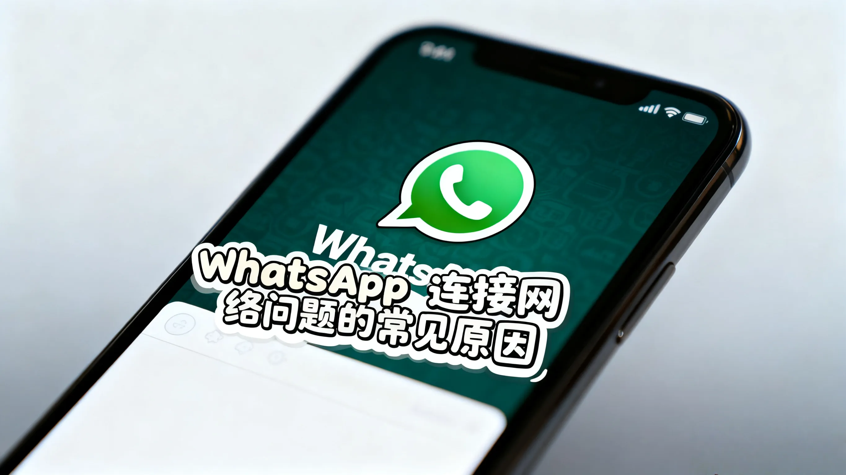 WhatsApp老顯示“Connecting”？原因分析與快速修復方法