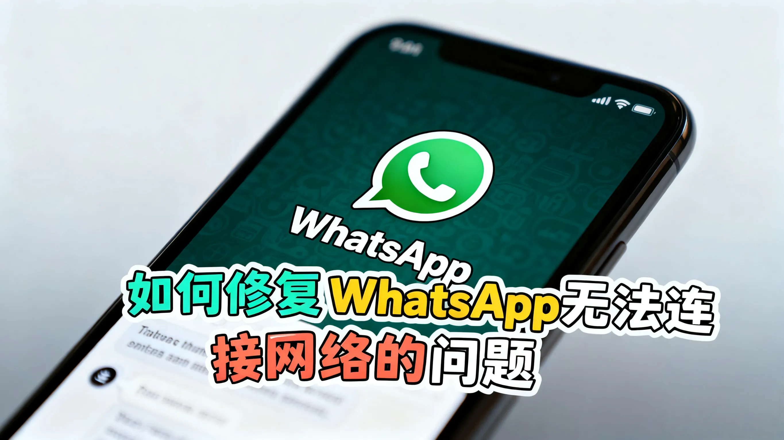 WhatsApp老顯示“Connecting”？原因分析與快速修復方法
