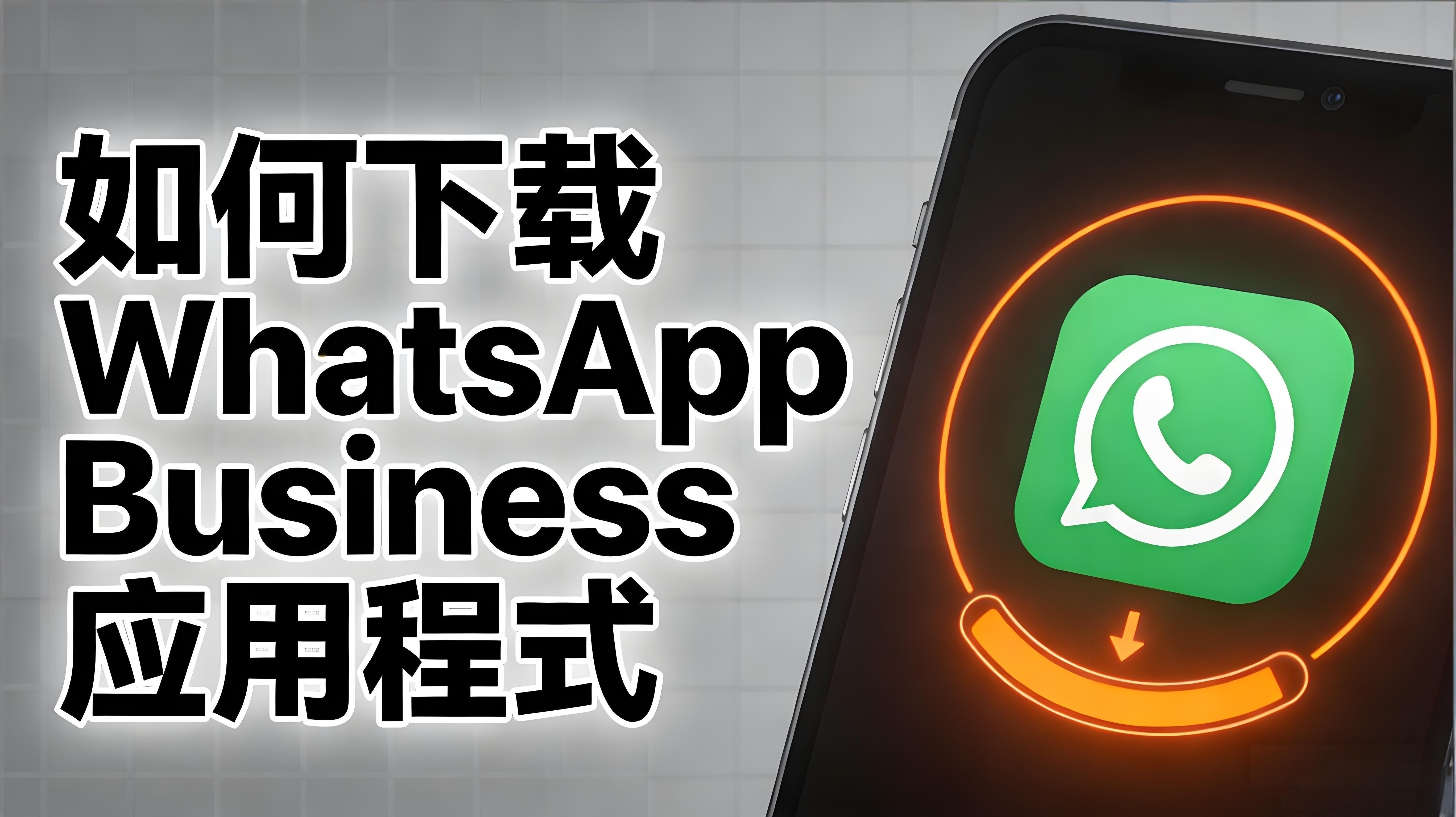 WhatsApp企業版如何下載?